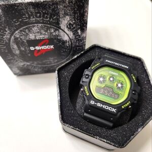 Casio G-Shock DW-5900TS-1 Men's Wristwatch, Waterproof, Quartz, Digital, Black,